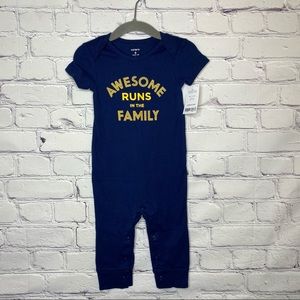 Carter’s Awesome Runs in The Family Jumpsuit
